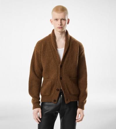 CASHMERE SHAWL COLLAR CARDIGAN image number 2