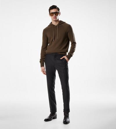 SEAMLESS CASHMERE HOODIE image number 1