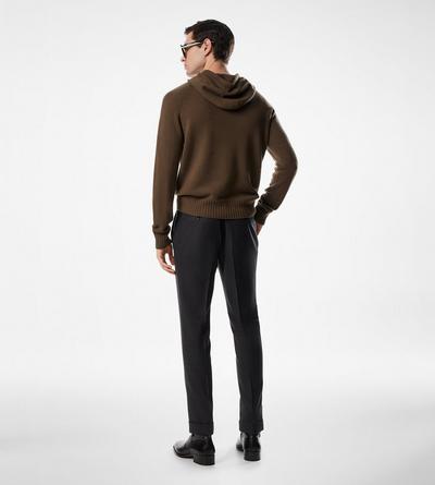 SEAMLESS CASHMERE HOODIE image number 2