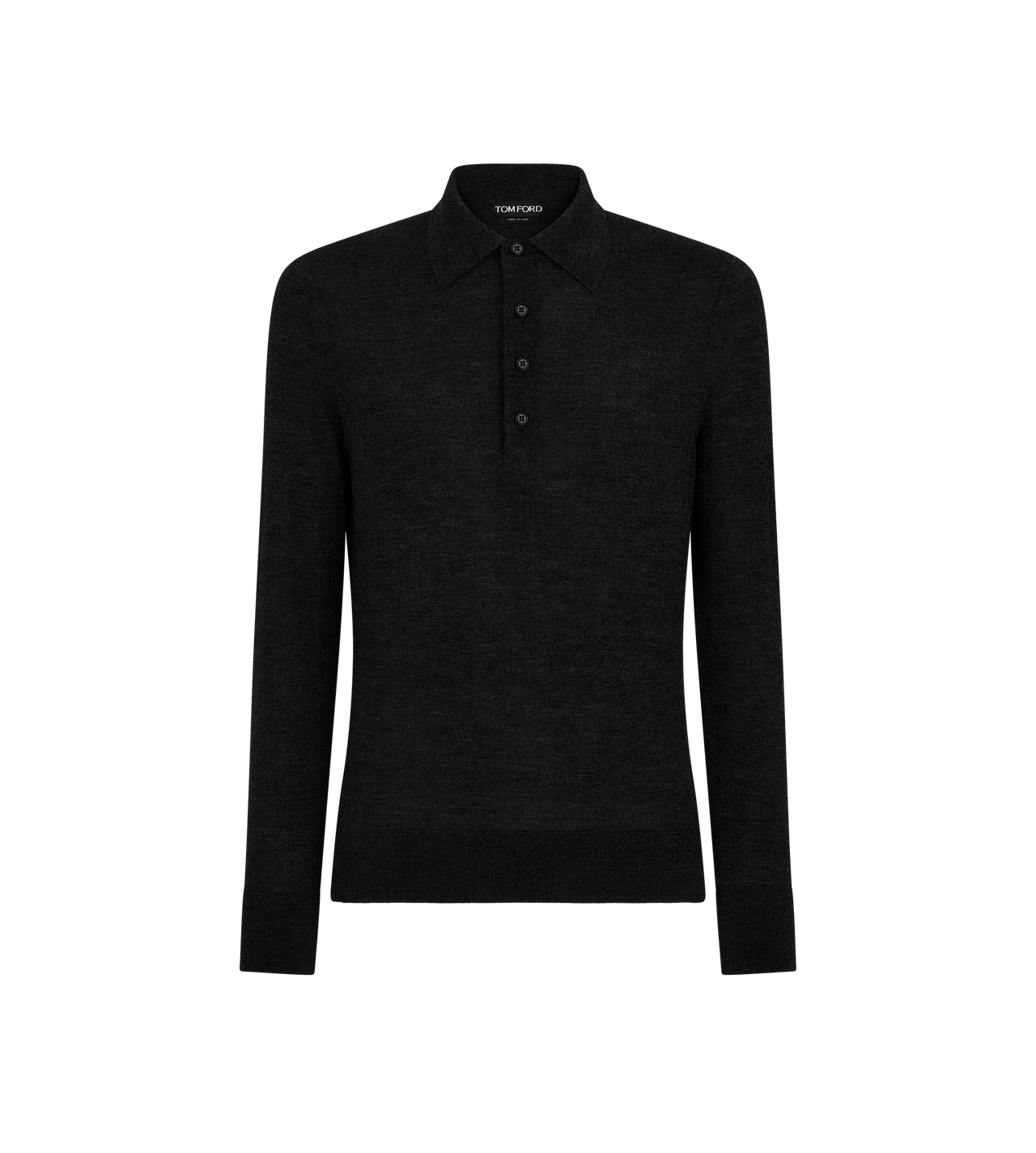 FINE GAUGE PURE WOOL POLO image number 0