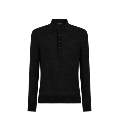 FINE GAUGE PURE WOOL POLO image number 0