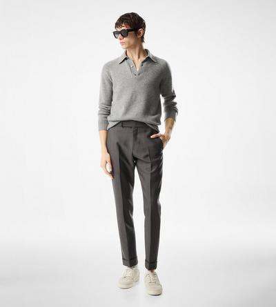 SEAMLESS CASHMERE POLO | Tom Ford Fashion