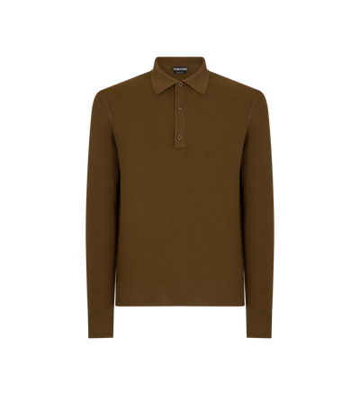 SILK COTTON PIQUET POLO image number 0