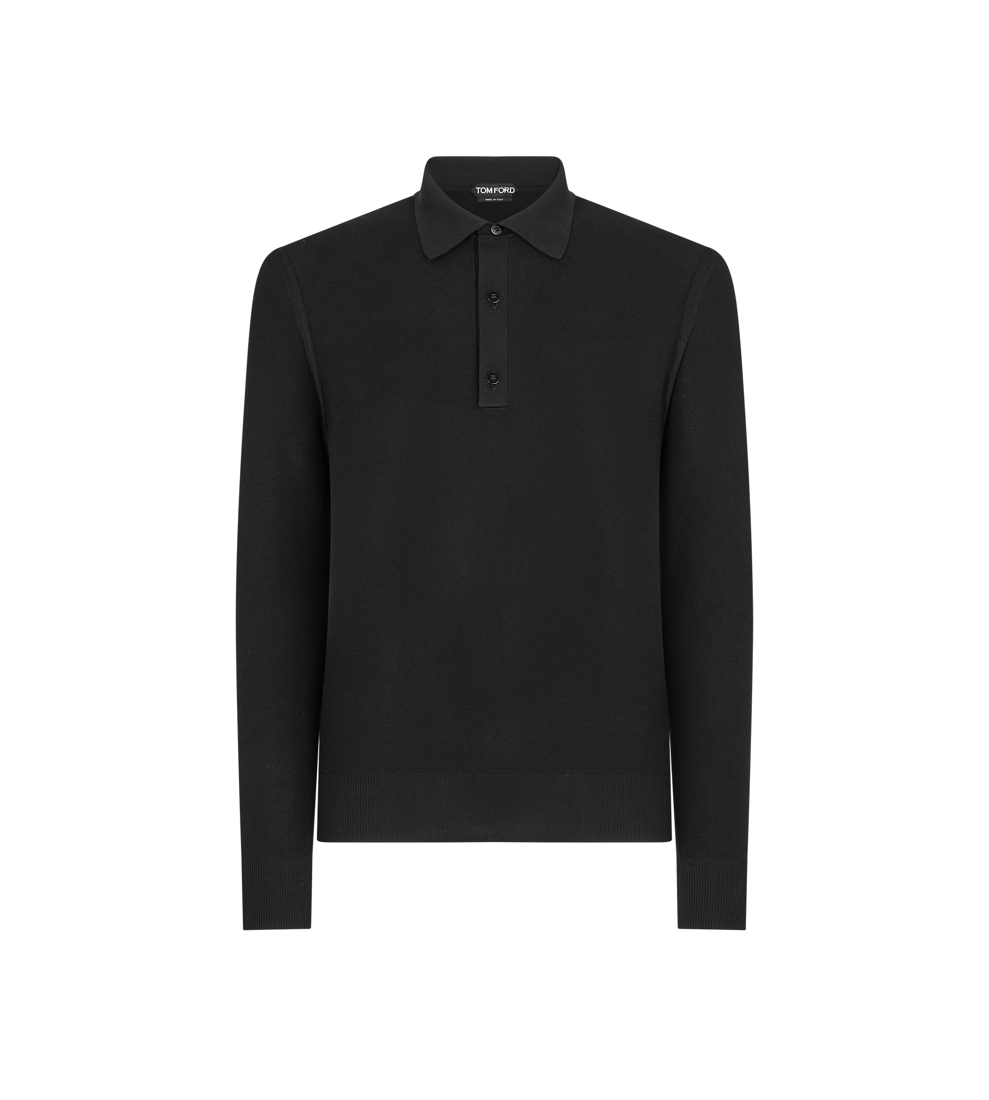 SILK COTTON PIQUET POLO | TOM FORD Fashion