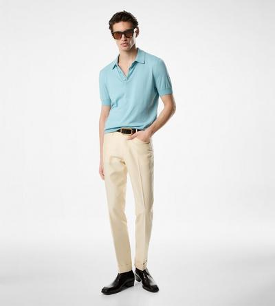 SUPERFINE SEA ISLAND COTTON POLO image number 1