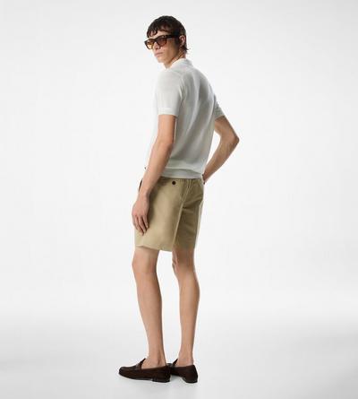 SILK COTTON MESH POLO image number 2