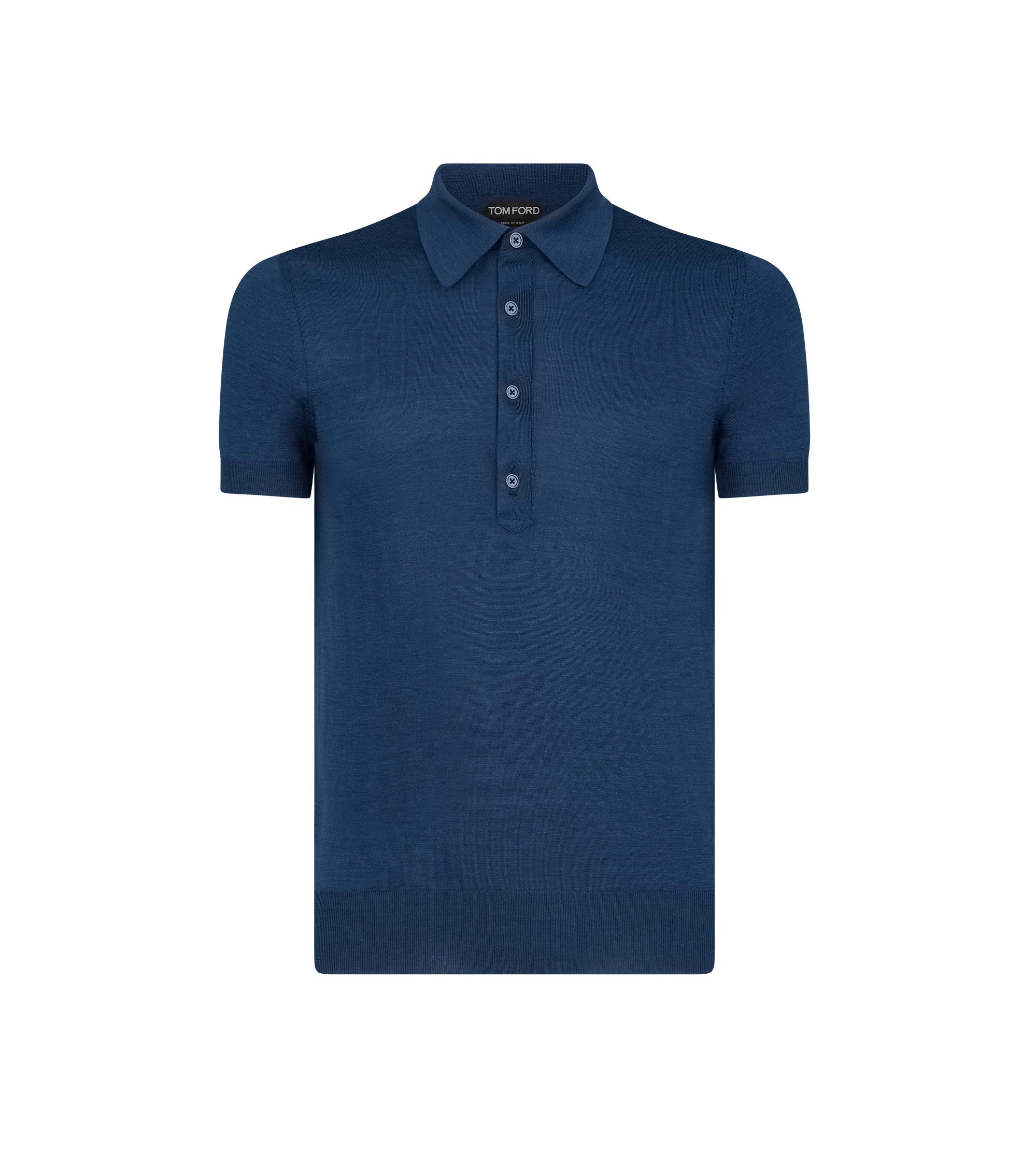 SILK VISCOSE POLO