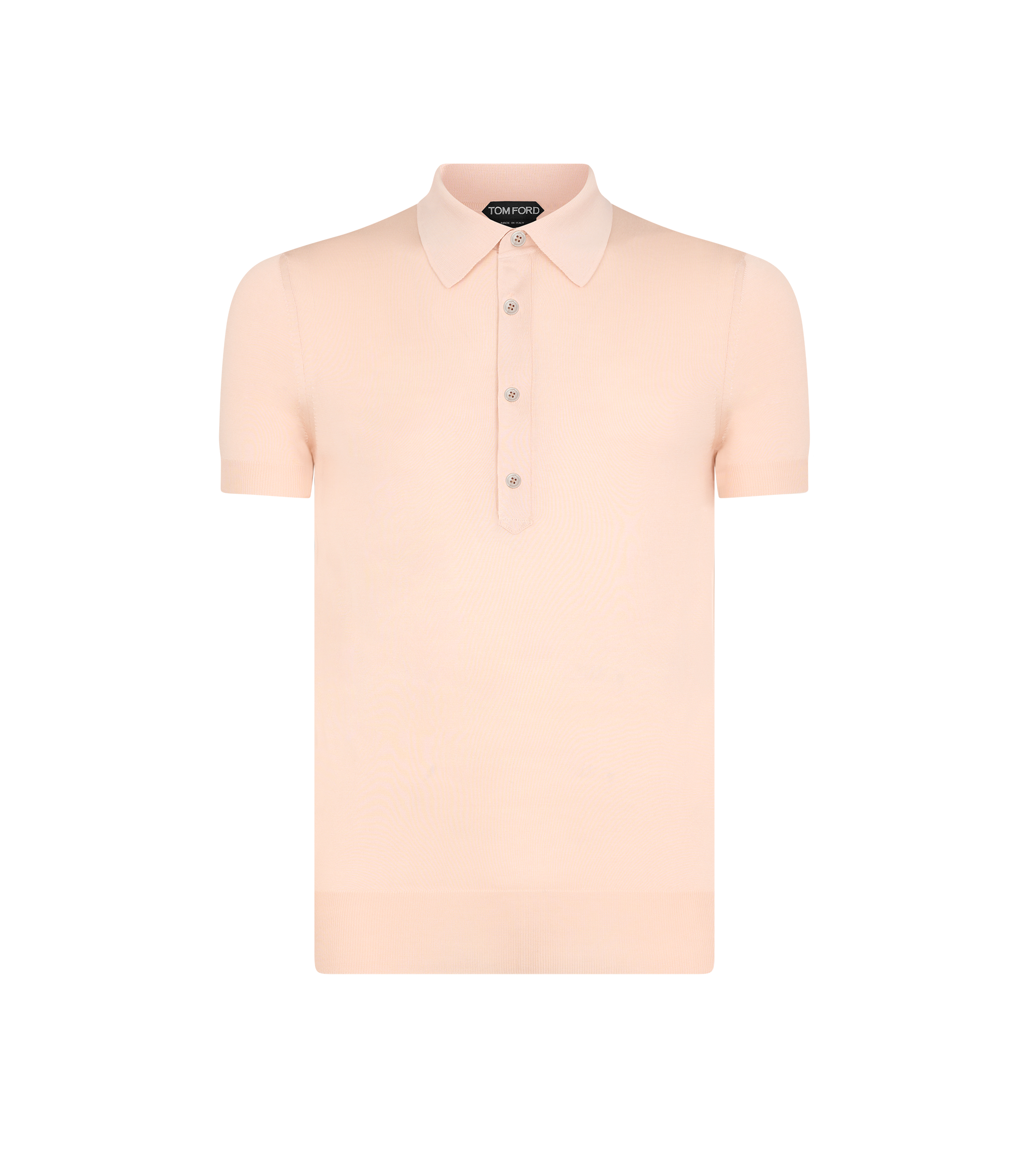 SILK VISCOSE POLO