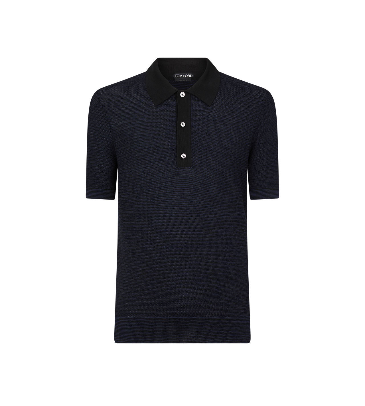 MERINO WOOL BI-COLOUR POLO image number 0