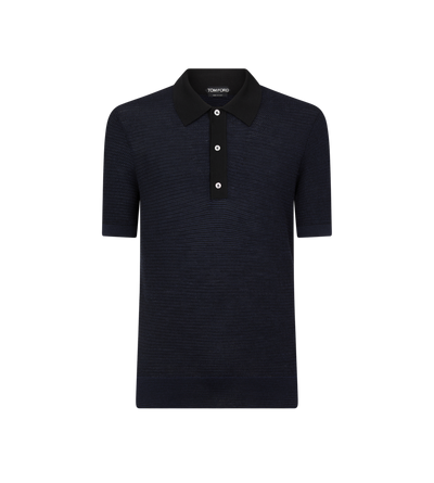 Tシャツ・カットソー TOM FORD Black Wool Blend Polo Shirt POLO RALPH LAUREN Polo shirt dark blue | BRAUN Hamburg