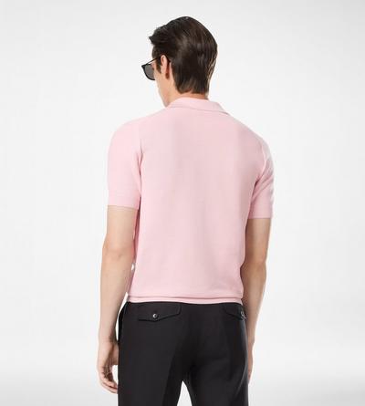 SILK COTTON PIQUET POLO image number 3