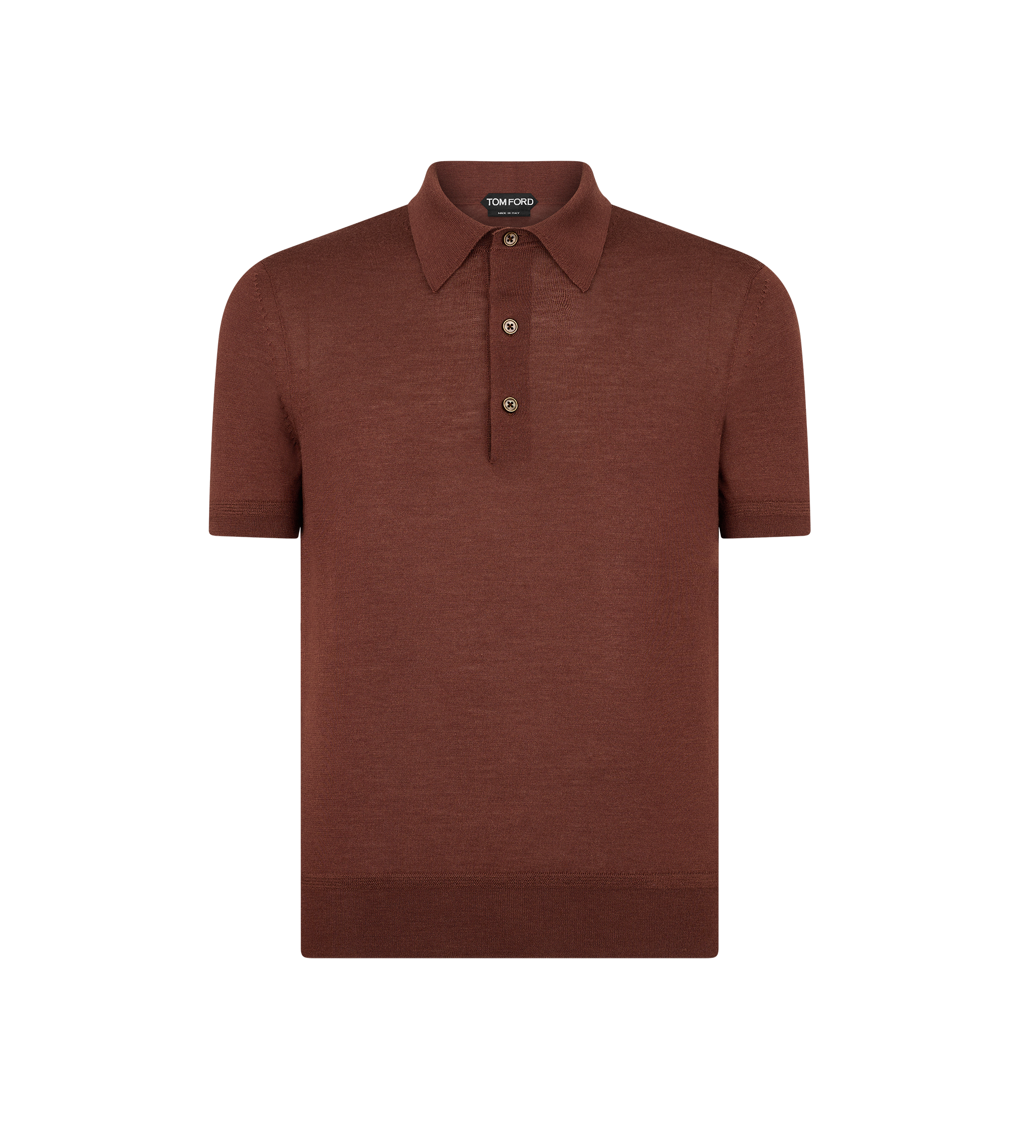 FINE GAUGE CASHMERE SILK POLO