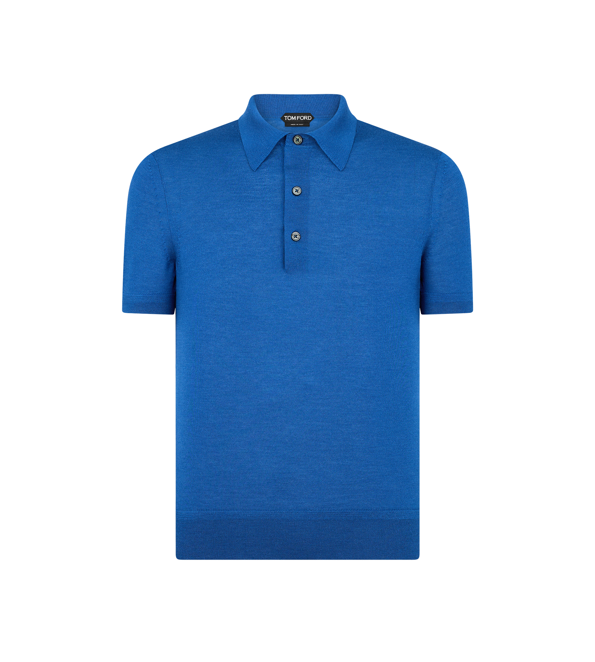 FINE GAUGE CASHMERE SILK POLO