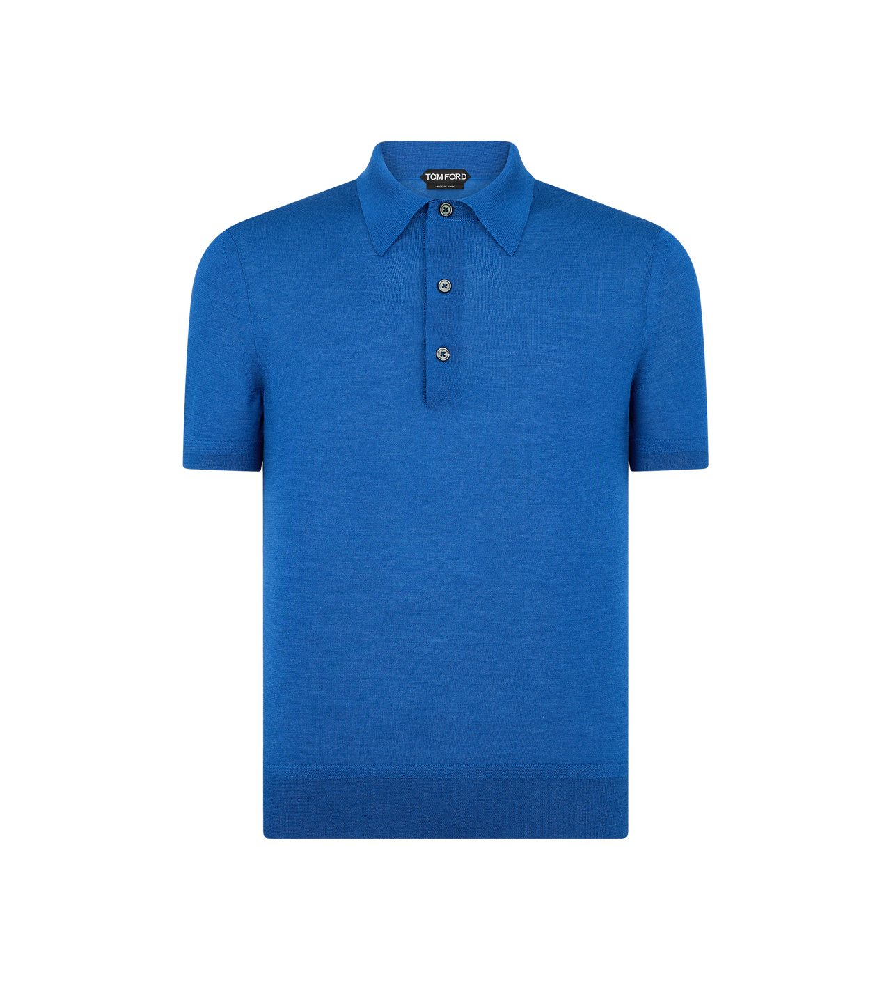 FINE GAUGE CASHMERE SILK POLO image number 0