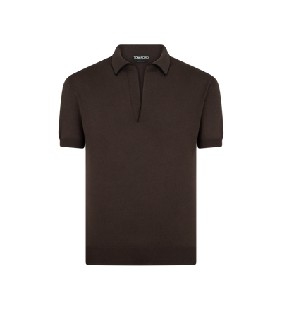 COTTON SILK TIPPING POLO