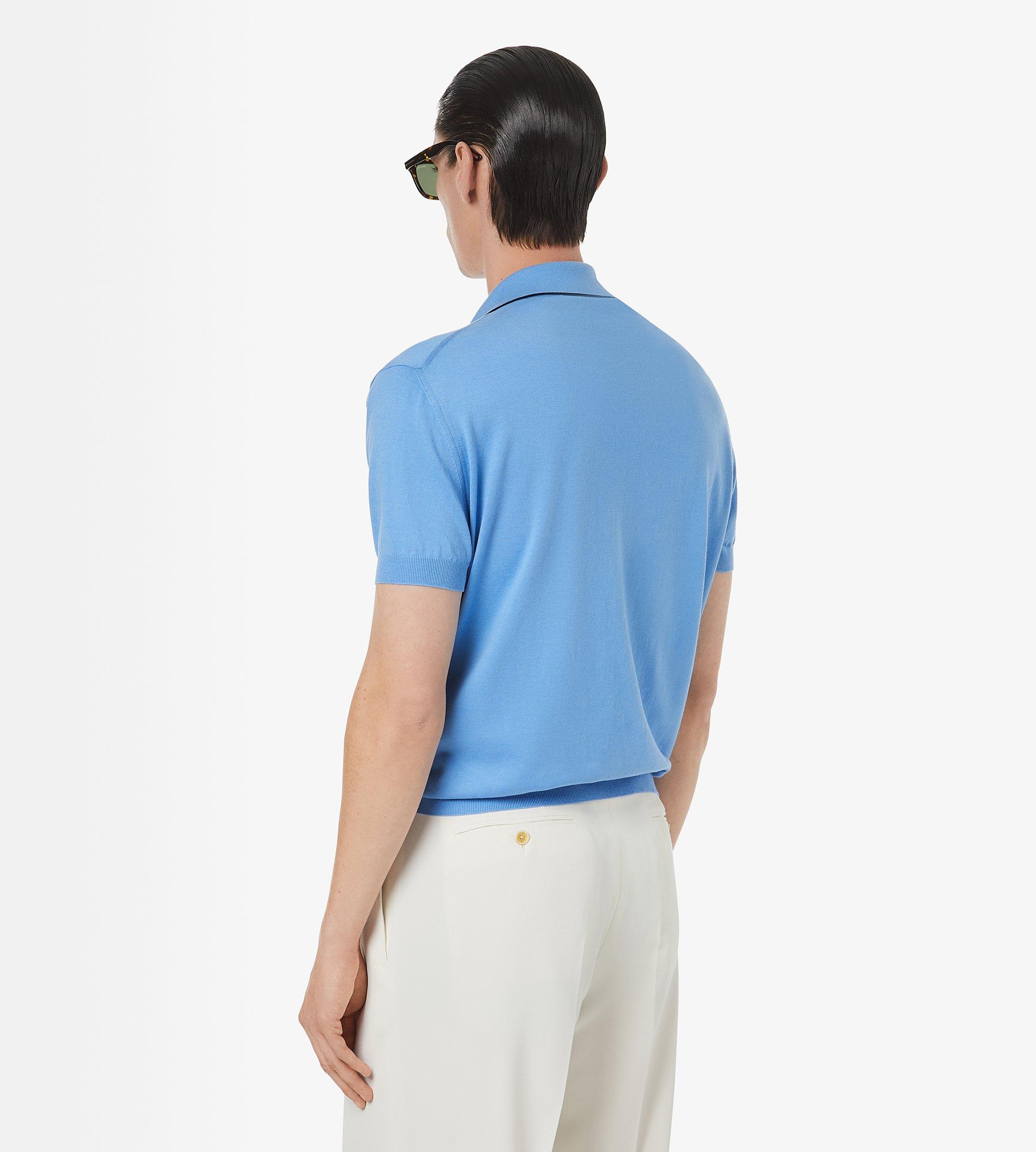 COTTON SILK TIPPING POLO | TOM FORD Fashion