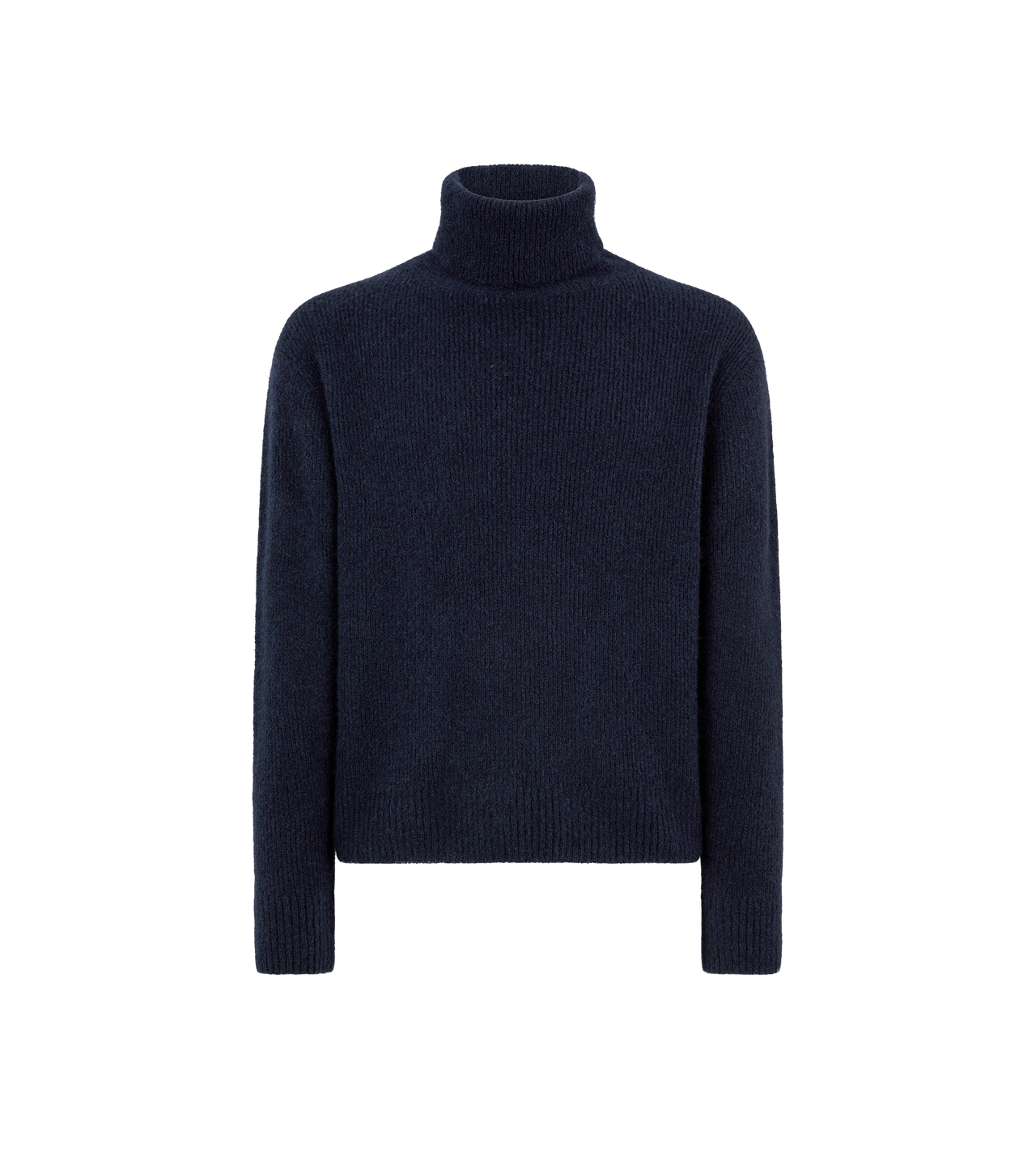 BRUSHED CASHMERE SILK ROLL NECK image number 0