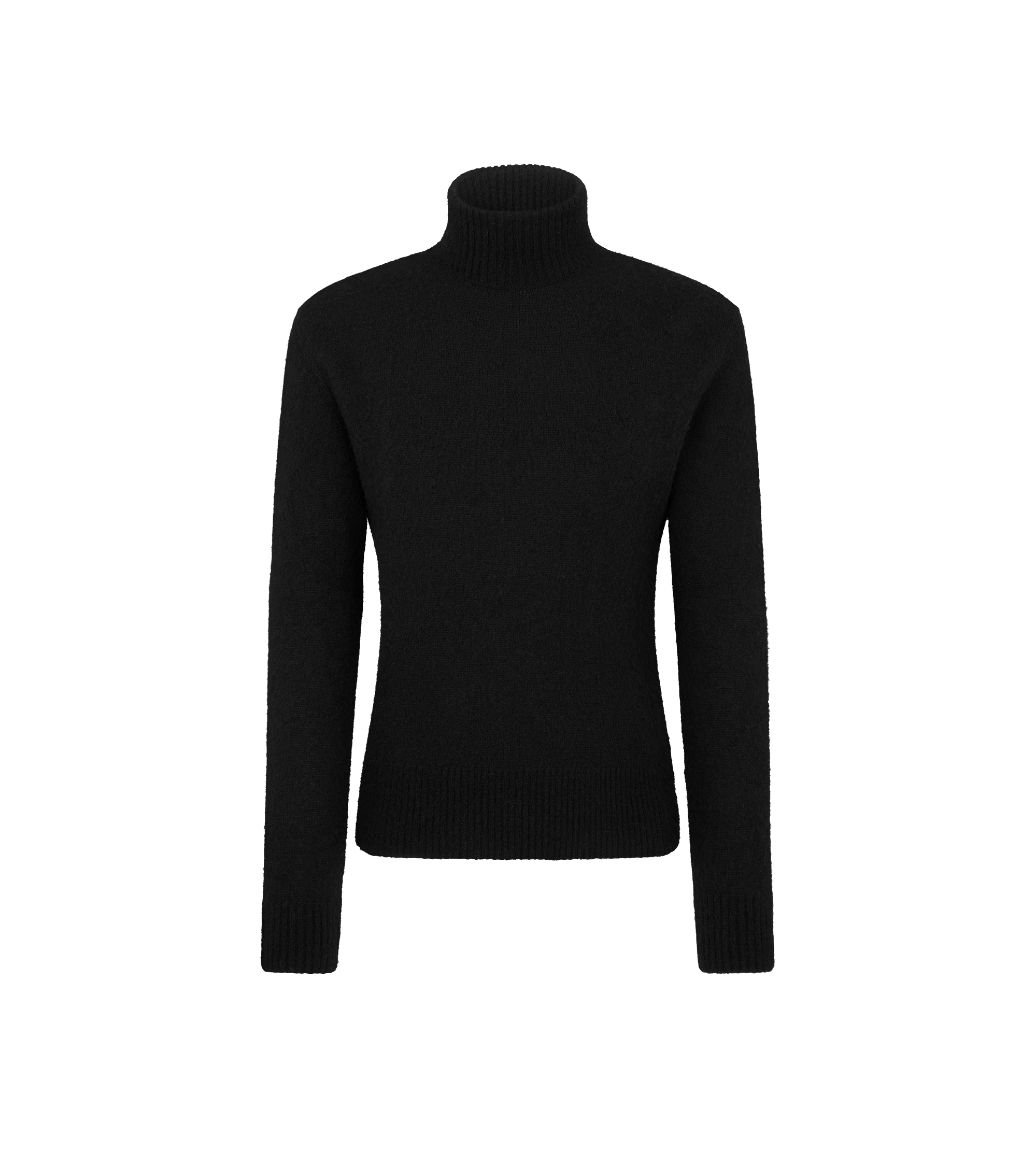 CASHMERE SILK ROLL NECK