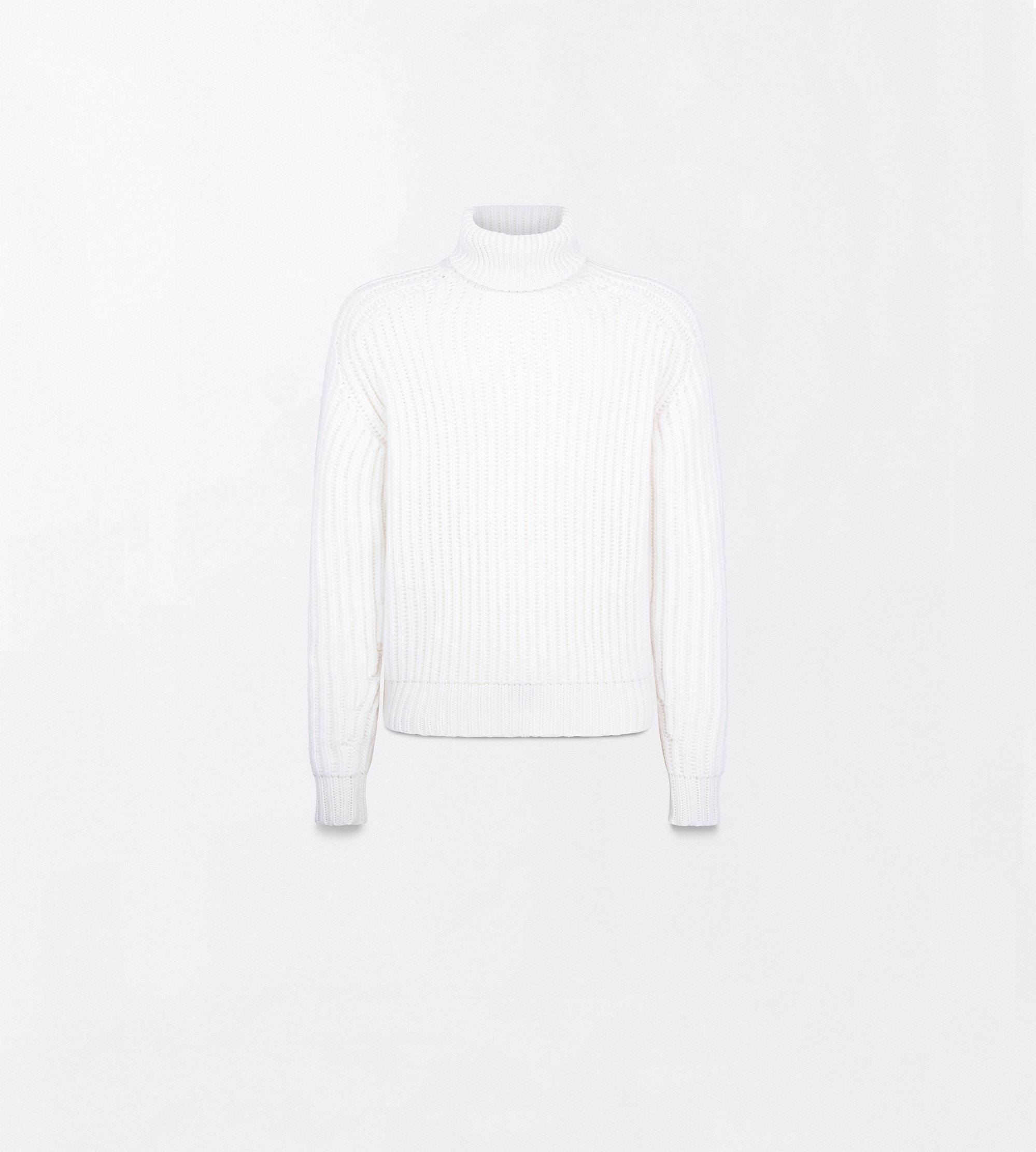 PURE CASHMERE ROLL NECK SWEATER