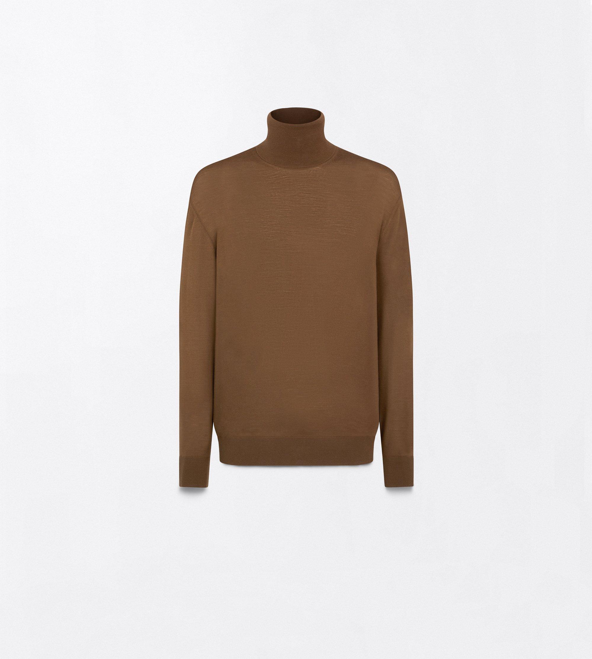 ULTRAFINE MERINO WOOL ROLL NECK SWEATER