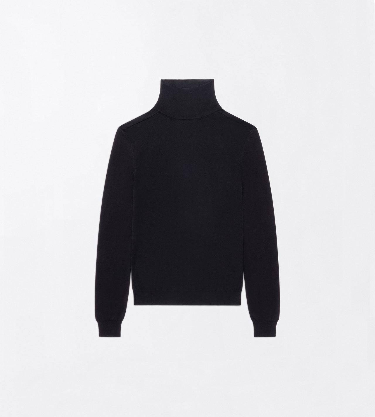 TOM FORD  BLACK KNITWEAR MOCK NECK