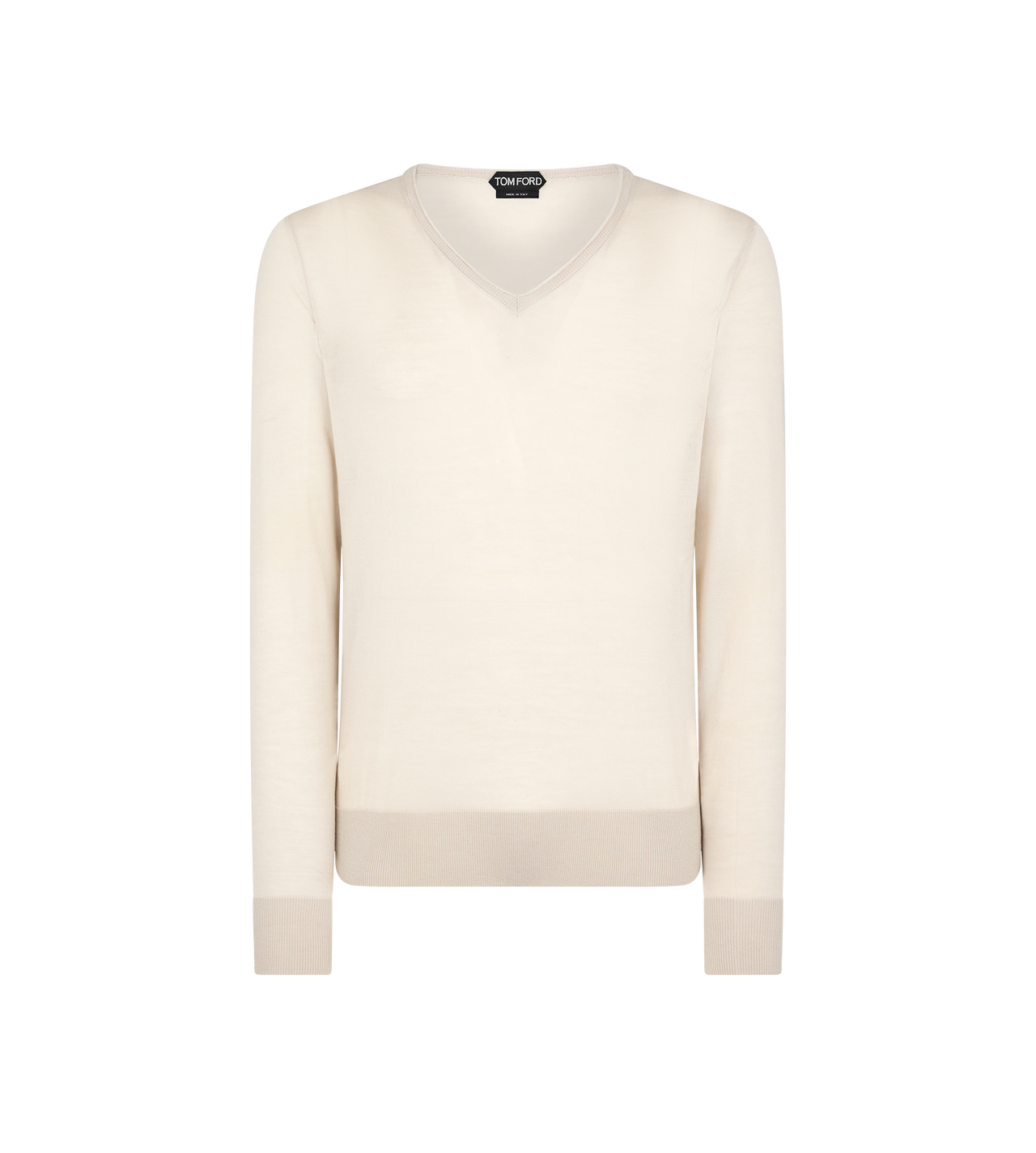 SILK CASHMERE V NECK SWEATER image number 0