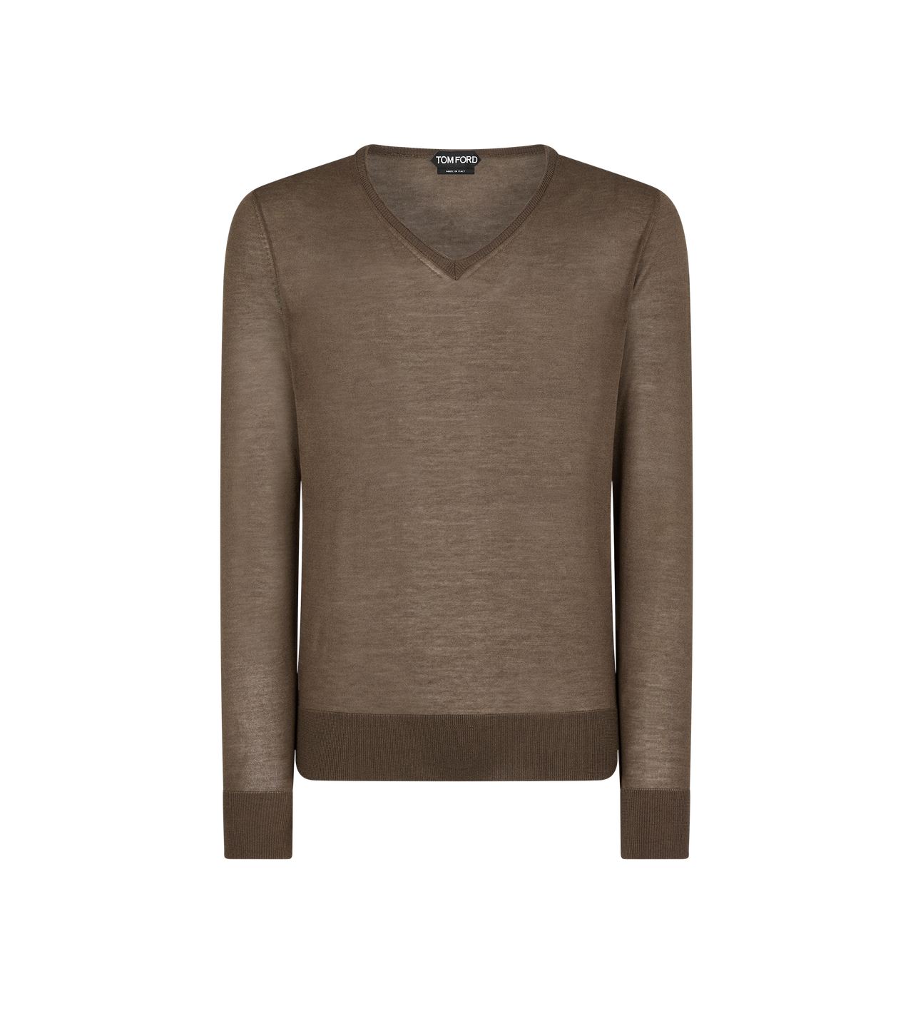 SILK CASHMERE V NECK SWEATER image number 0