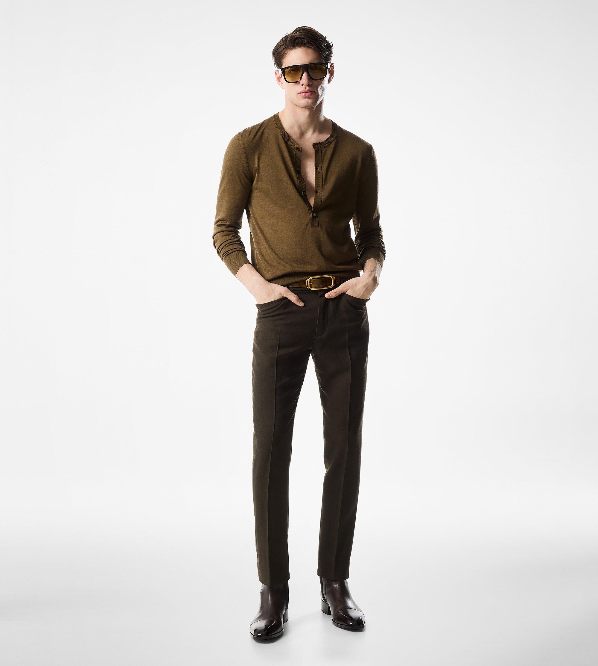 SILK VANISE HENLEY | Tom Ford Fashion SILK VANISE HENLEY | Tom Ford Fashion