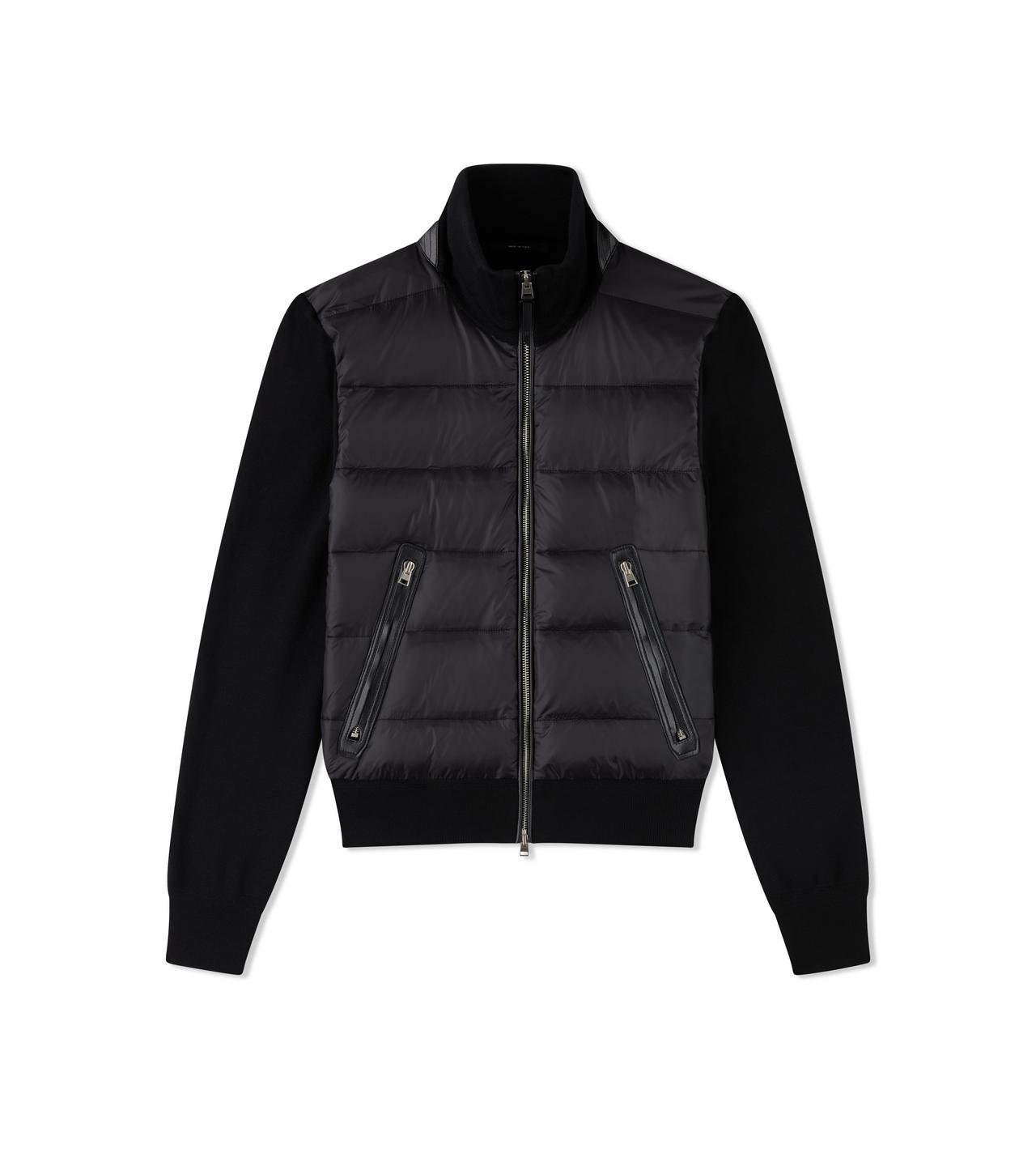 NYLON DOWN FRONT BLOUSON