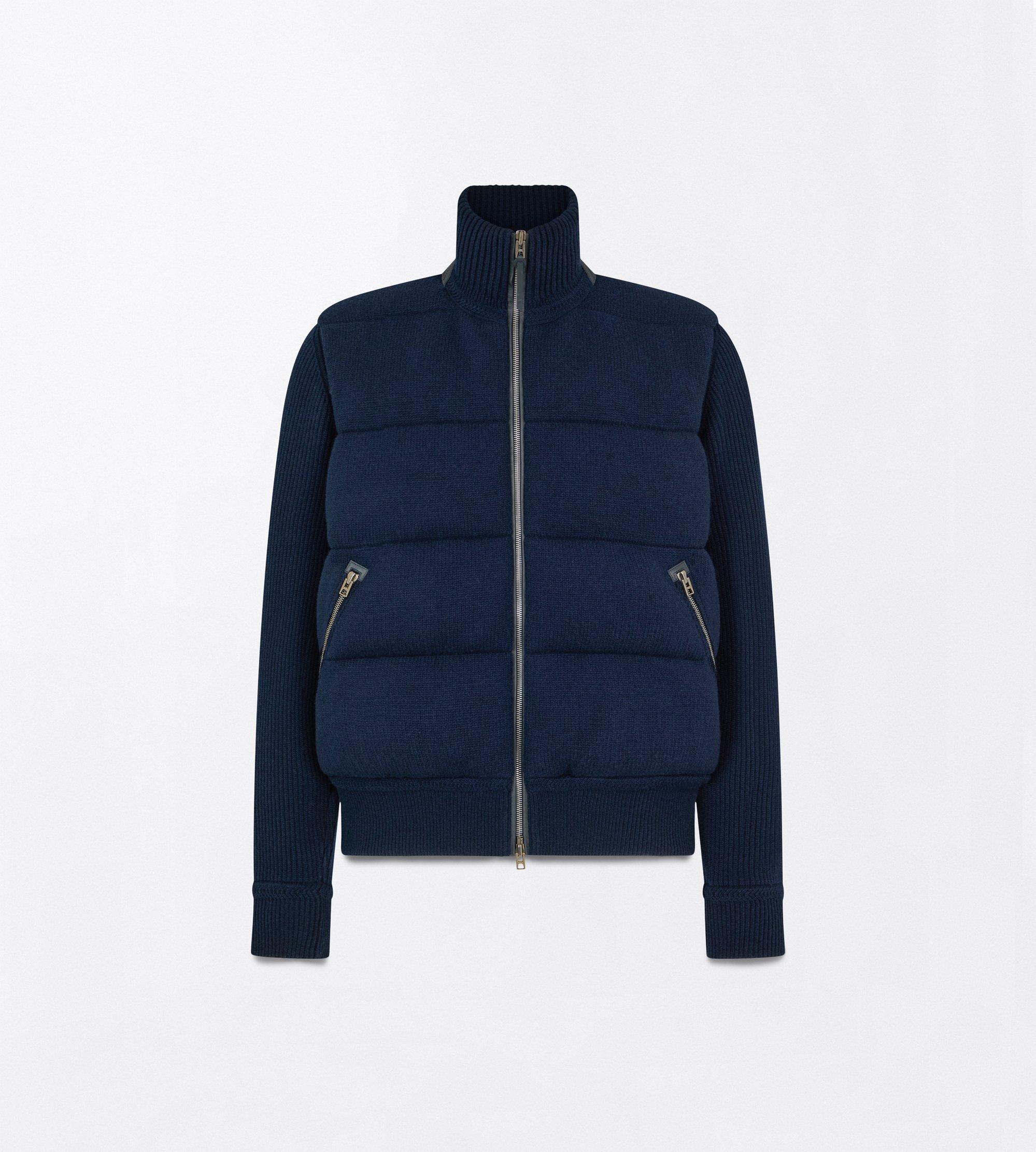 DOWN FRONT LAMBSWOOL FULL ZIP