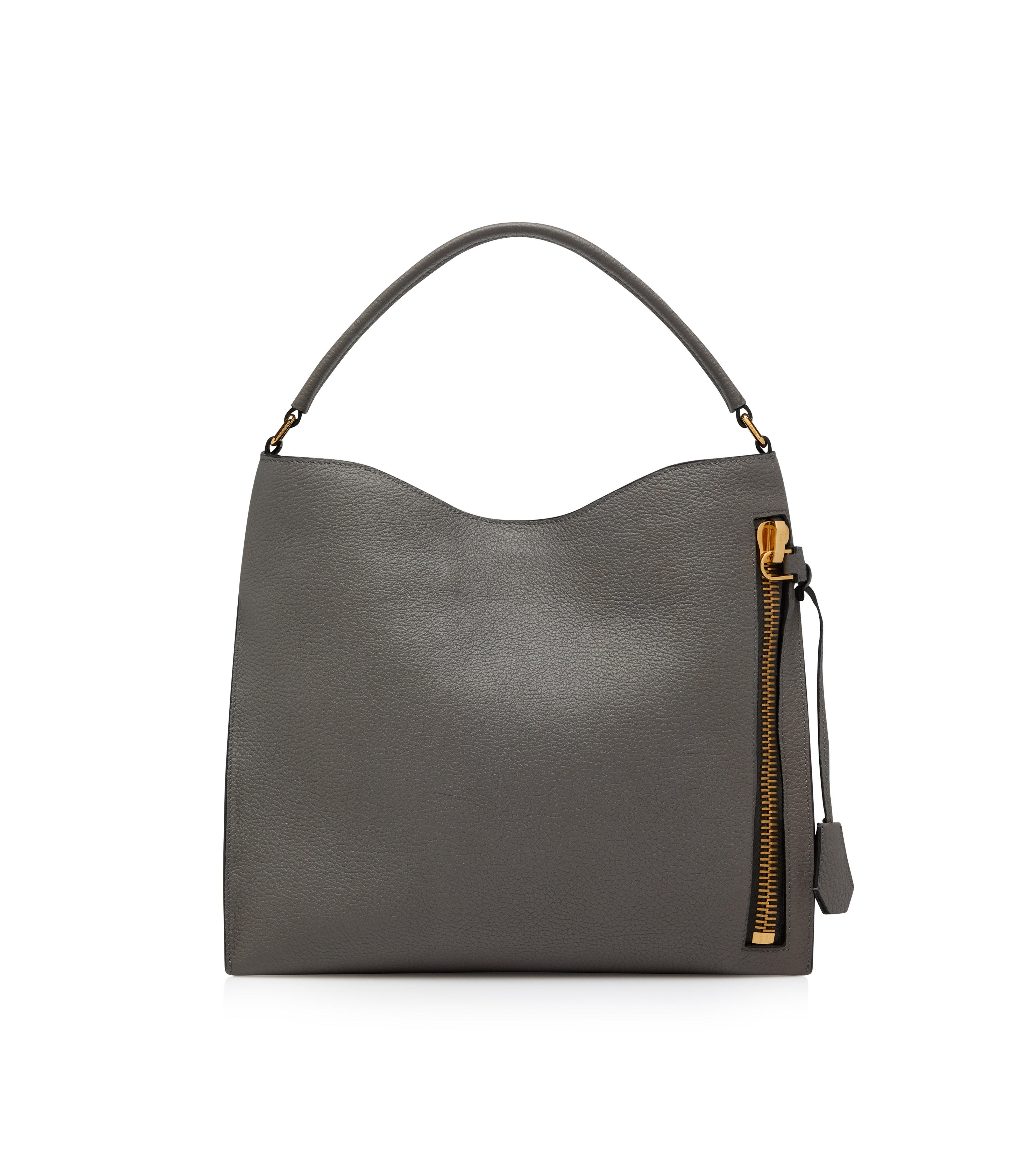 Tom Ford - Women's Alix Flat Shoulder Bag - Black - Leather