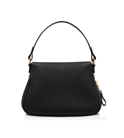 Pebble grain double discount strap tassel bag