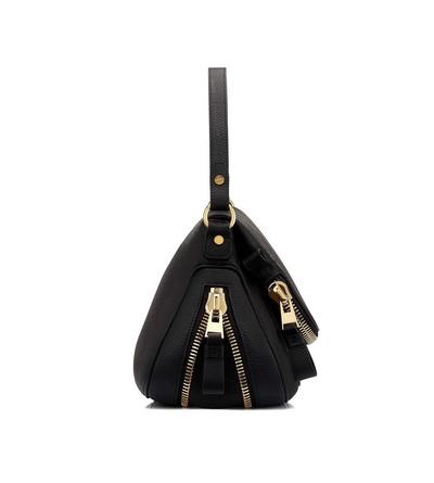 【送料&関税込】Tom Ford Logo Nylon Crossbody Bag TOM FORD Men's Nylon Mini Messenger Crossbody Bag
