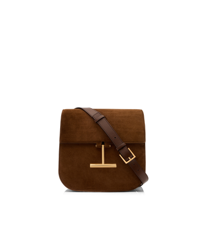 SUEDE AND LEATHER TARA MINI CROSSBODY image number 0