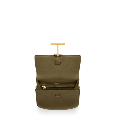 GRAIN LEATHER TARA MINI CROSSBODY image number 3