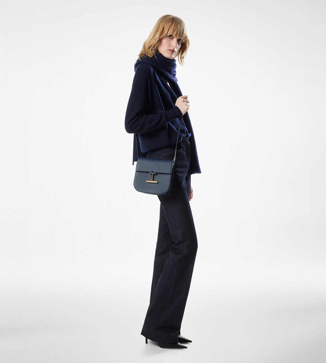 GRAIN LEATHER TARA MINI CROSSBODY image number 4