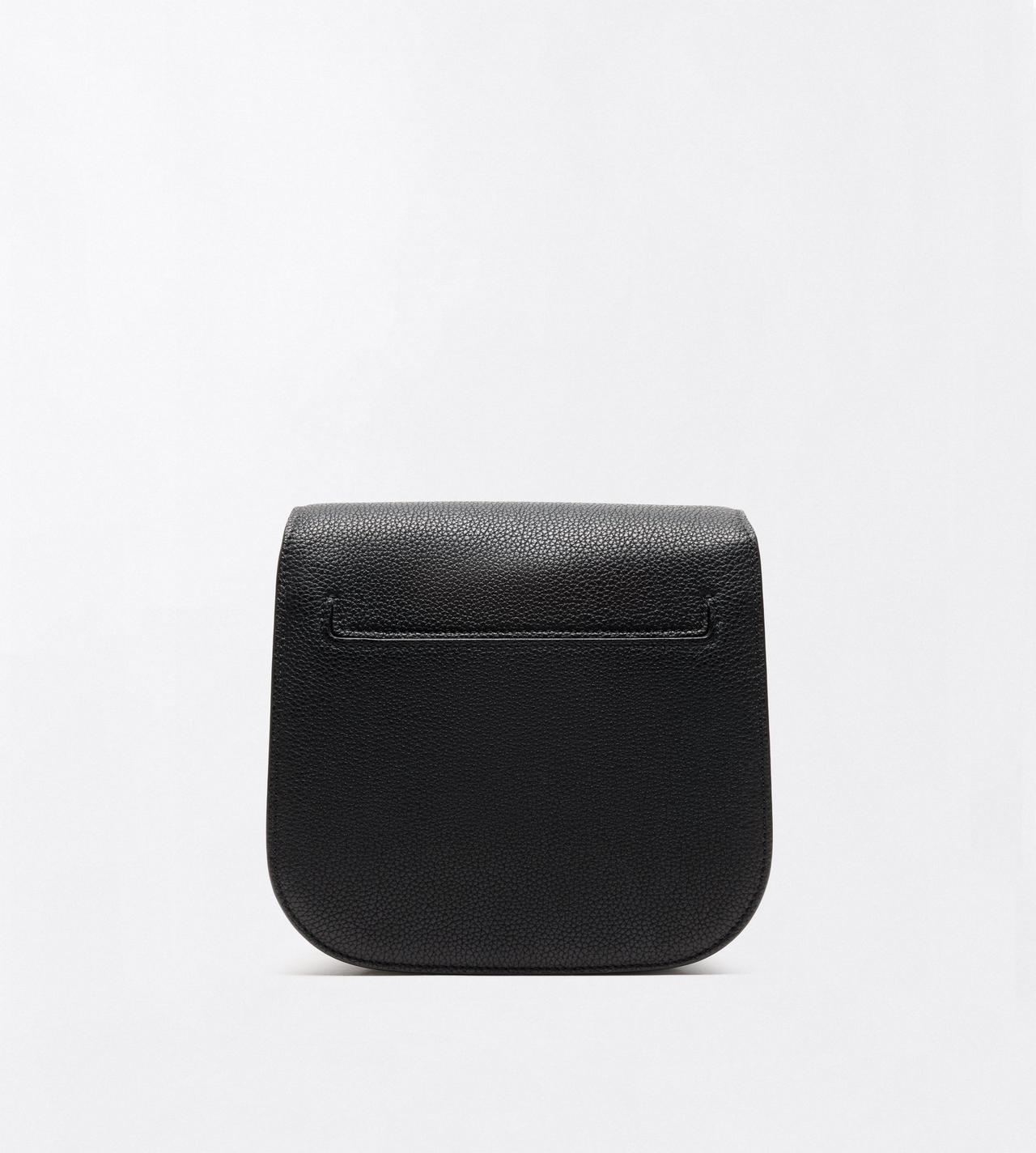 TOM FORD LEATHER BLACK MINI SAC &Agrave; BANDOULI&Egrave;RE TARA EN CUIR FLEUR