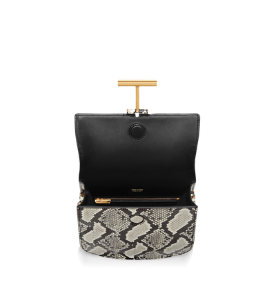 PRINTED PYTHON TARA MINI CROSSBODY image number 3