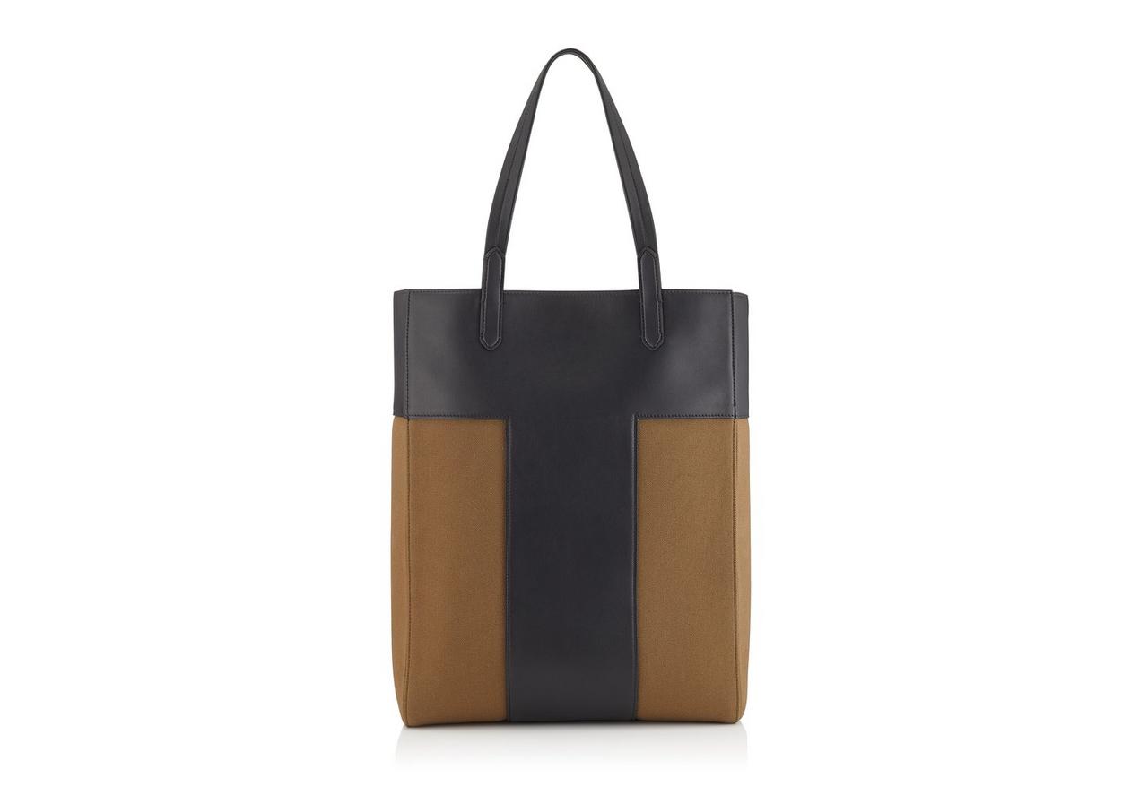CANVAS NORTH/SOUTH GRAPHIC T TOTE image number 2