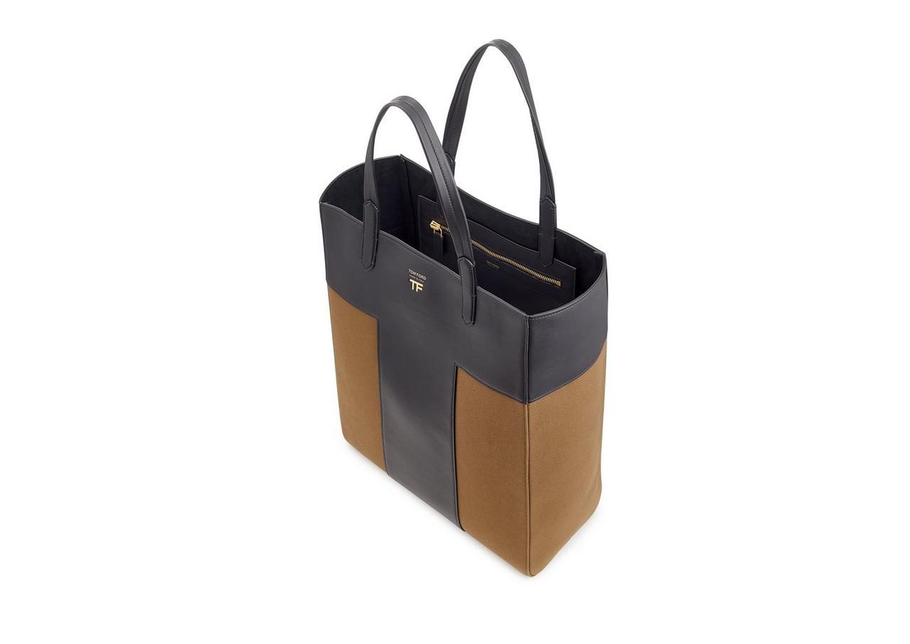 CANVAS NORTH/SOUTH GRAPHIC T TOTE image number 3
