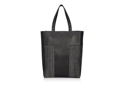 DENIM NORTH/SOUTH GRAPHIC T TOTE image number 2
