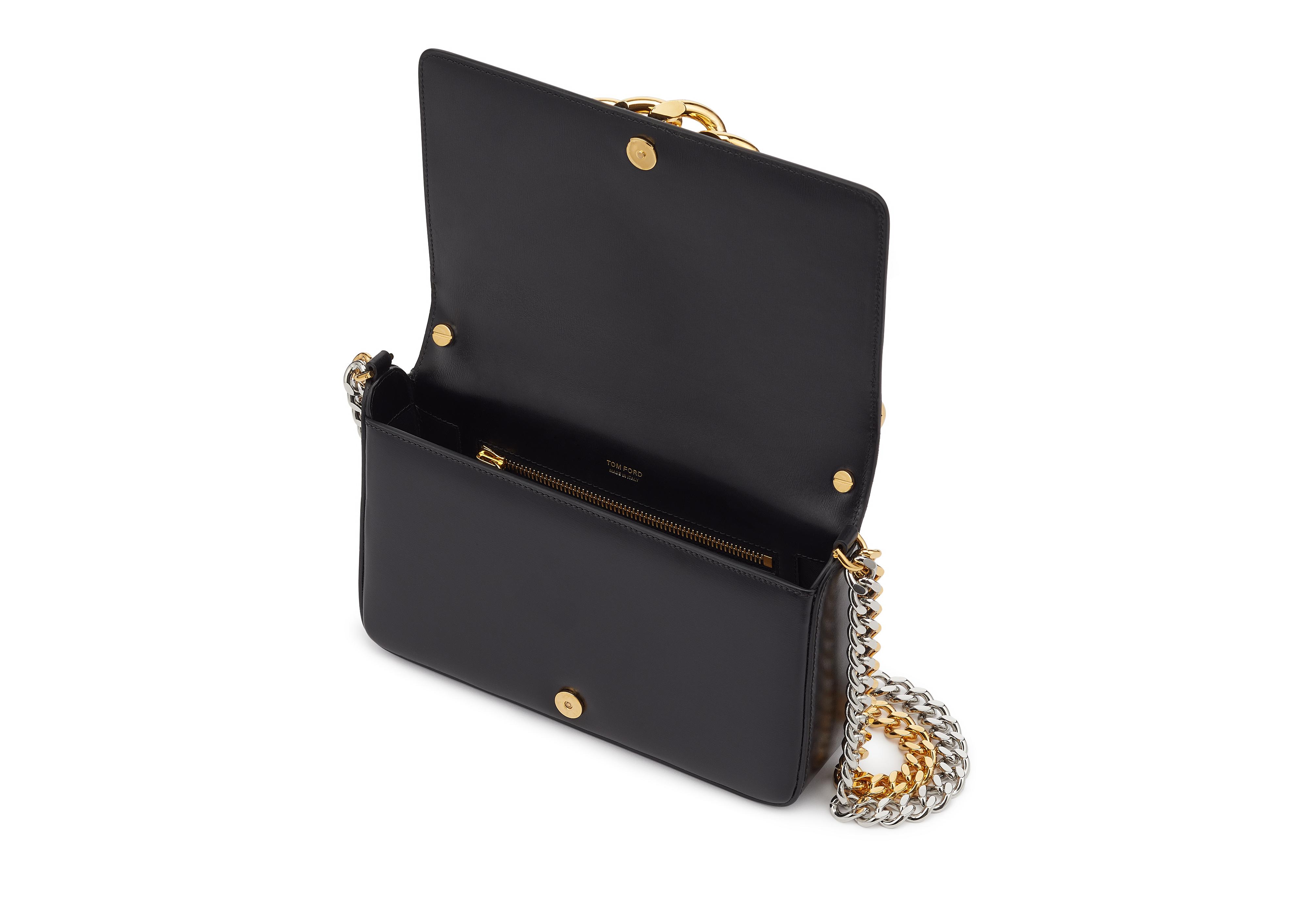 TOM FORD - Introducing the Triple Chain Bag with gold, silver