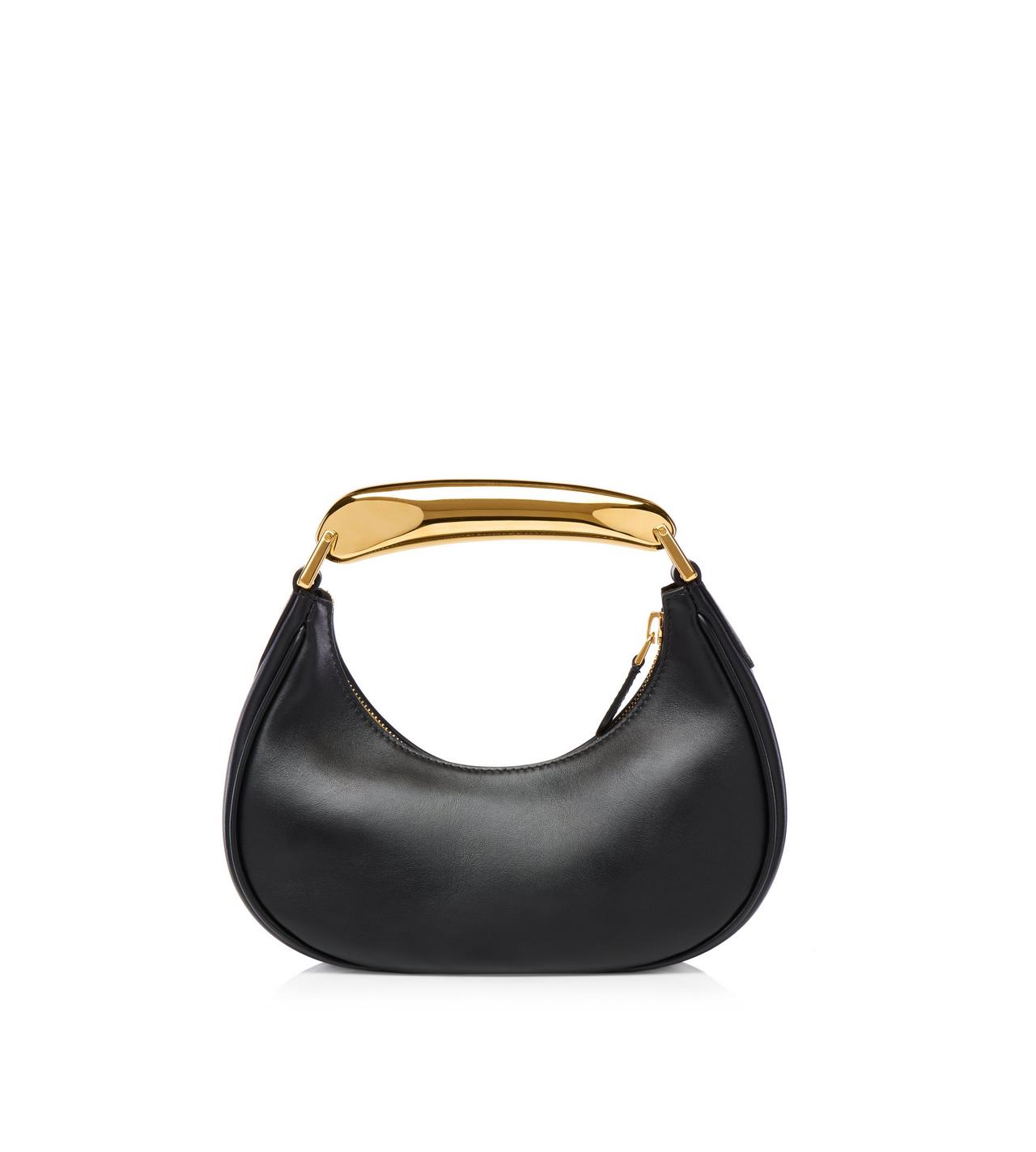 Mini Strap Leather Hobo