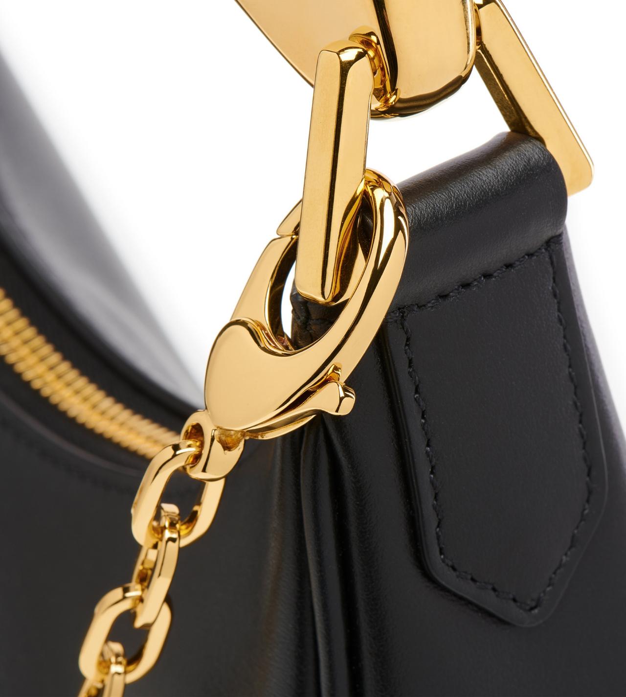 LEATHER BIANCA MINI HOBO image number 4