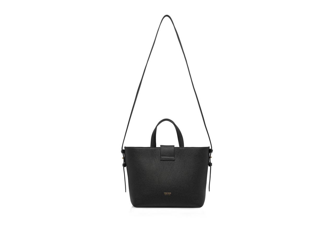 Mini leather outlet tote