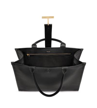 GRAIN LEATHER TARA LARGE TOTE image number 3