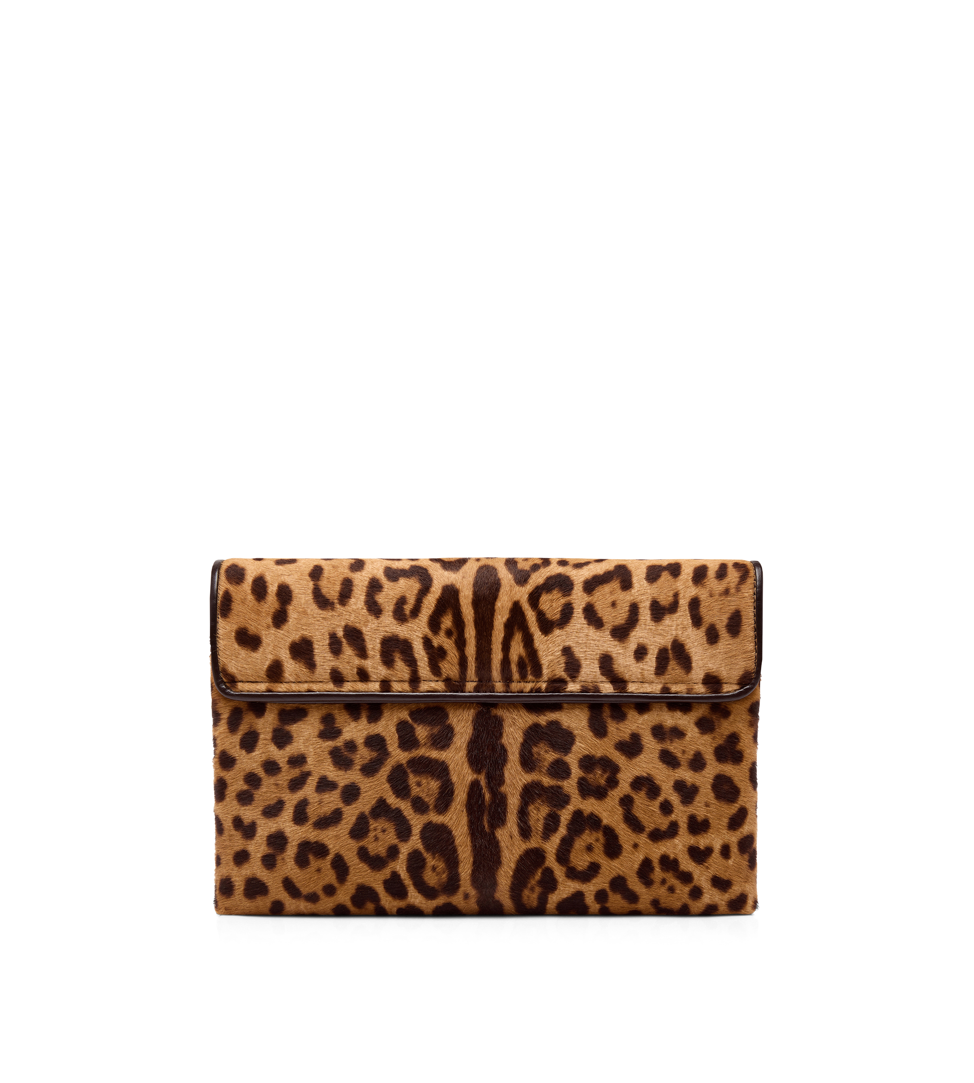 LEOPARD PRINT CALF HAIR MONARCH MEDIUM SHOULDER BAG