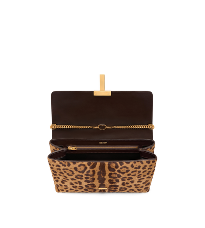 Calf hair leopard clutch online