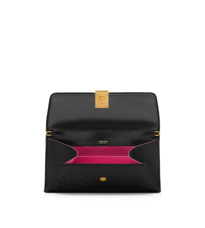 【関税&送料込】Tom Ford Black Satin Clutch Tom Ford Black Satin Clutch | italist