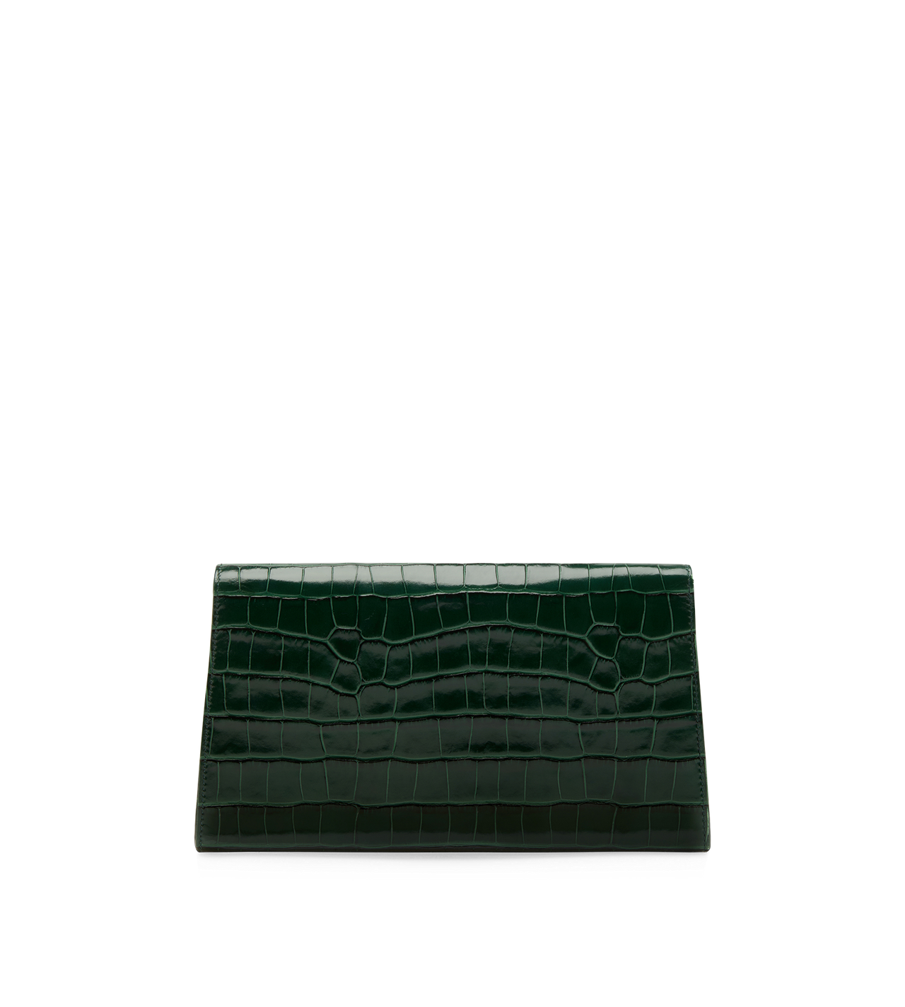 PRINTED CROCODILE LEATHER NOBILE CLUTCH image number 2